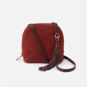 NWT Hobo Nash Crossbody in Cinnabar Nubuck Hide